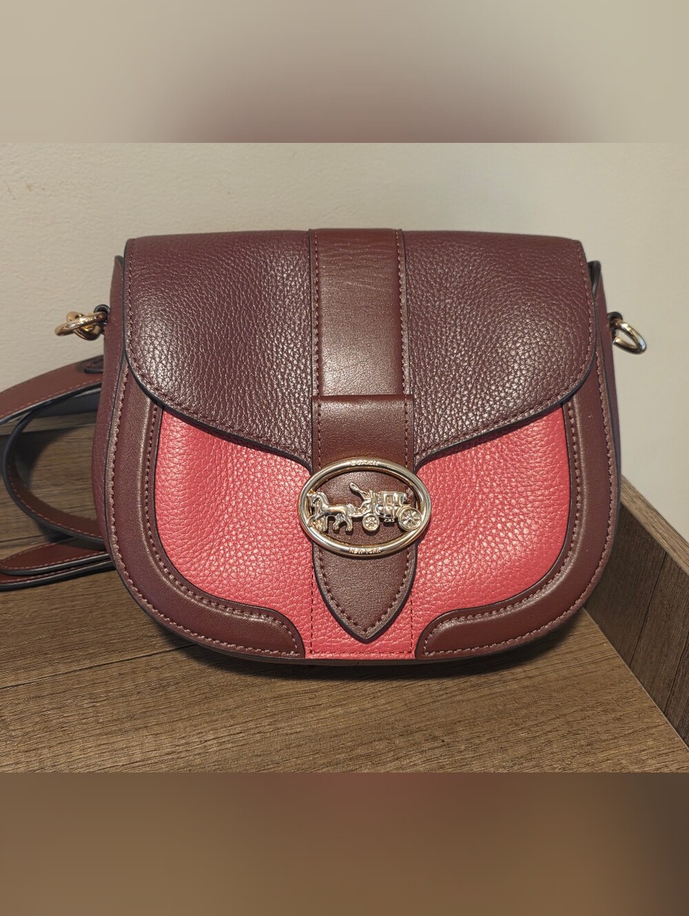 Coach Georgie Saddle Bag